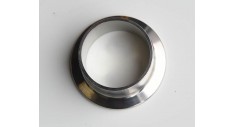 Stainless steel hygienic weld clamp ferrule EN 20286-1